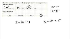 Задание 7 ОГЭ математика. Разбор всех нюансов неравенств.