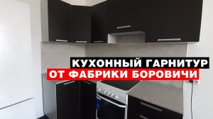 Кухонный гарнитур от фабрики «Боровичи-Мебель»