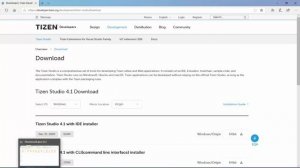 Tizen Studio 4.0 и 4.1 для телевизоров Самсунг.