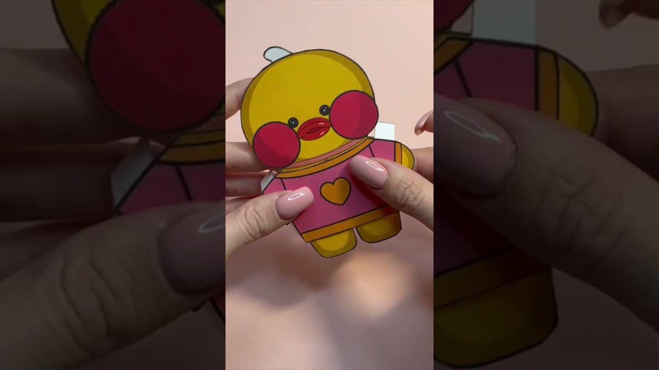 Как сделать бумажную уточку Лалафанфан #shorts #бумажныекуклы #лалафанфан #уточкалалафанфан смотреть онлайн