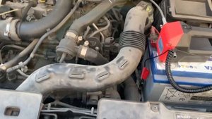 Откачка масла, с помощью насоса откачки масла через щуп (Renault clio4) H5F