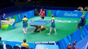 Олимпийские Игры - 2016. На настольном теннисе.