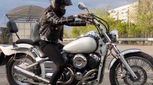 Ямаха драг стар 400. Сможет ли девушка?