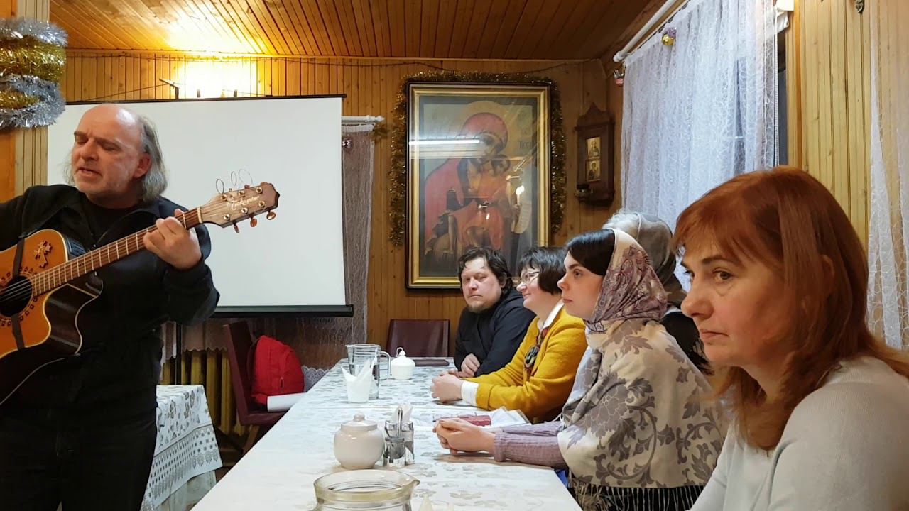 Песня "Слава Богу за всё!" исполняет Евгений Фокин