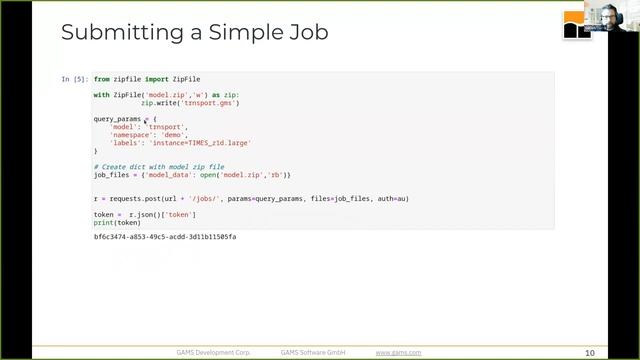 GAMS Engine - Basic Concepts & Simple Example смотреть онлайн
