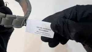 FOSSIL WATCH defender solar powered stainless steel watch - FS5973