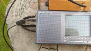 Антенна магнитная петля magnetic loop с усилителем