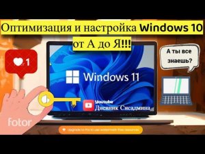 Оптимизация и настройка Windows 10/11?