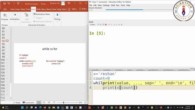 Python3 Tutorial For Beginners | Loops and Iterations || Lesson 10