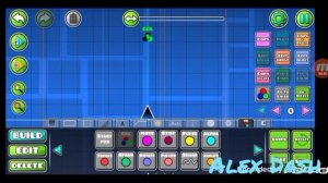Как менять цвет фона при создании вашего уровня.Geometry Dash