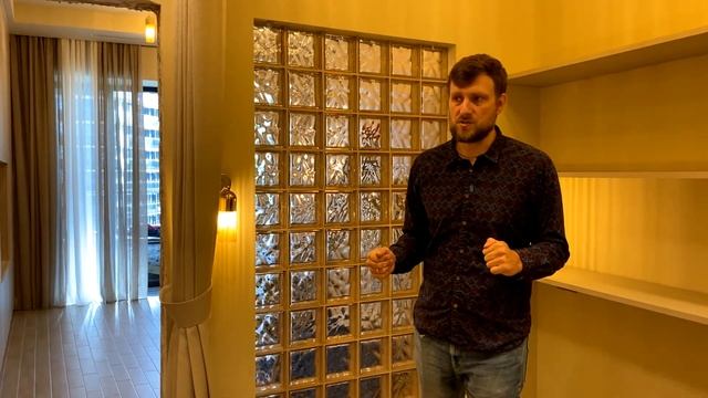 Ремонт в однокомнатной квартире 30 кв. м., ЖК “Актер Гэлакси”, Сочи