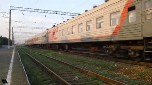 ЭП1М-415 с поездом Ижевск - Адлер