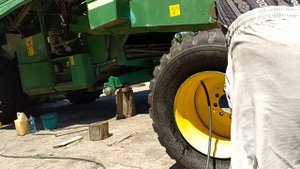 Качаем бескамерку бензином