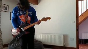 rock and roll led zeppelin guitar cover on a telecaster deluxe