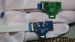 Модуль зарядки и USB разъем на dualshock 4 в чем их отличия
