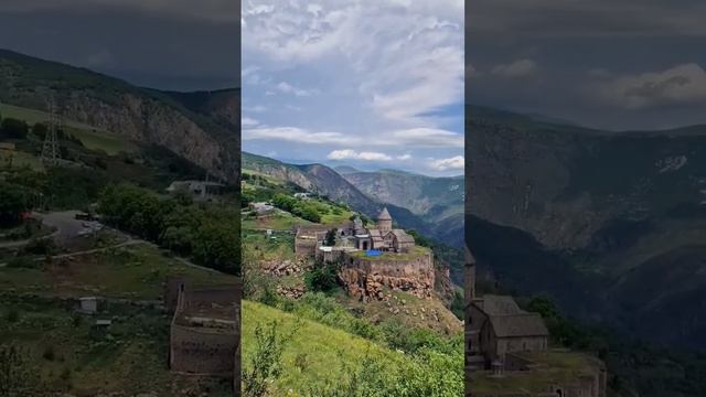 Храм-крепость #путешествия #горы #армения #treval #кавказ