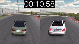 BMW M5 Vs Mercedes E63S AMG In Car Parking Multiplayer