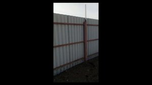 Монтаж ограждения егоза (2серия)