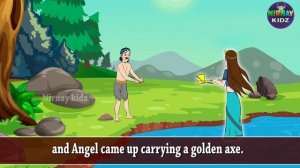 The Honest Woodcutter Story in English | Moral stories for Kids | Bedtime Stories for Children