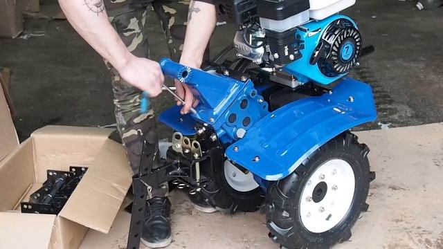 Сборка Бензинового Мотоблока Зенит К-9 смотреть онлайн