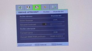 OSD menu - BenQ VW2940H