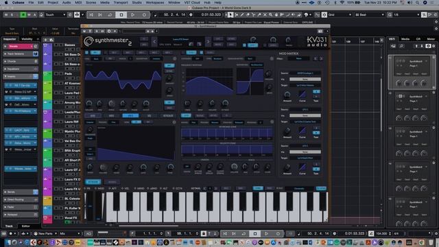 A World Gone Dark by Laura Reynolds for KV331 Audio Synthmaster 2021 contest смотреть онлайн