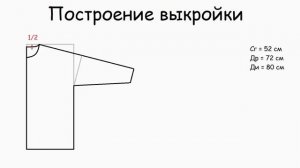 ШЬЕМ ОБЪЕМНЫЙ СВИТЕР С ВОРОТНИКОМ СТОЙКОЙ С ПОСТРОЕНИЕМ ВЫКРОЙКИ