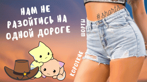 Нам не разойтись на одной дороге..) #shorts