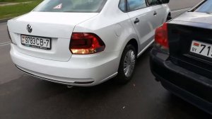 Диагональная парковка в реальной жизни