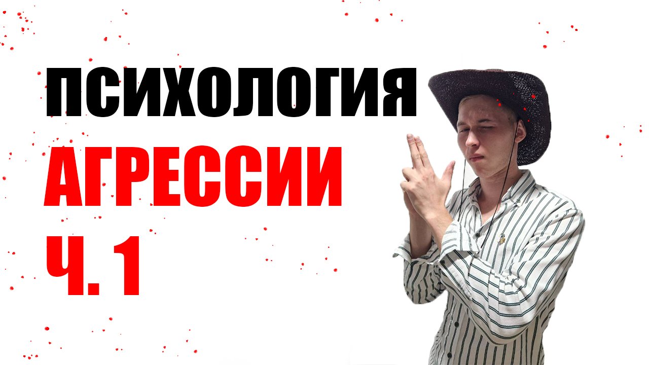 ВСЕ ПРО АГРЕССИЮ. Ч.1. ПСИХОЛОГИЯ АГРЕССИИ