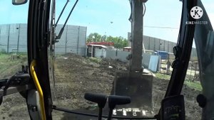 один день на экскаваторе