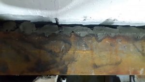 Устройство перемычек из швеллера в несущей стене под оконный проем