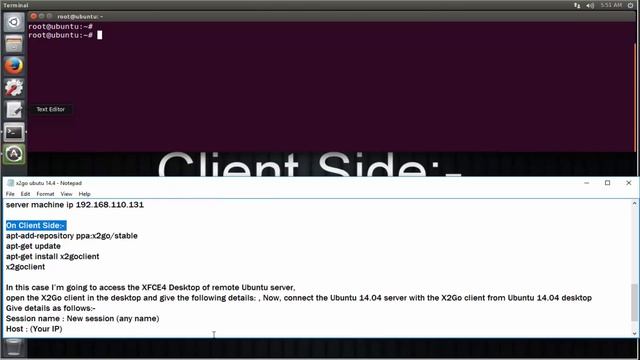 X2Go Server and Client on ubuntu 14.4 смотреть онлайн