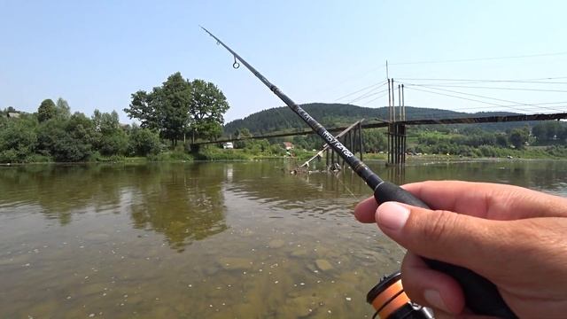 Ловля голавля в горной реке Стрий. Рыбалка в Карпатах. смотреть онлайн