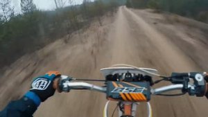 ПИТБАЙК ПОКАТУШКА делаю эндуро трассу