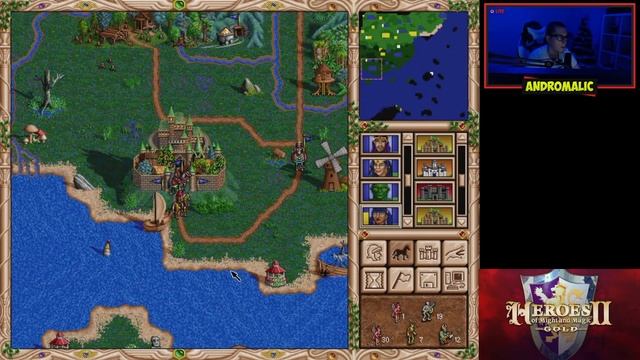 Прохождение Heroes of Might and Magic II - Часть 6. Defender [Кампания за Роланда]