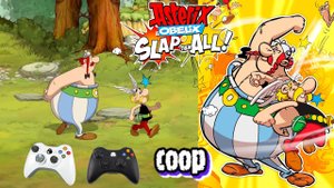 Asterix & Obelix Slap them All! Совмесное прохождение на русском #1.mp4