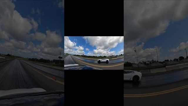 Chevrolet Corvette Z06 vs 2020 Tesla Model 3 LR with Acceleration Boost, 1/4 mile