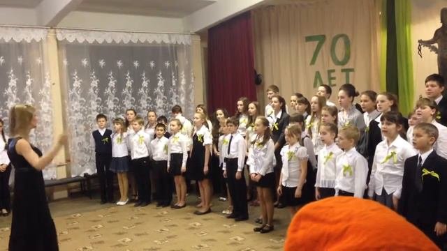 401 школа. СПБ КОЛПИНО Школьный хор.
