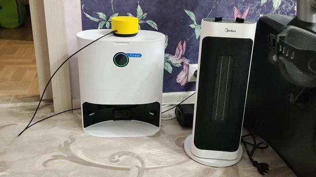 Умная колонка Яндекс Станция Лайт, желтый - взаимодействие с роботом-пылесосом смотреть онлайн