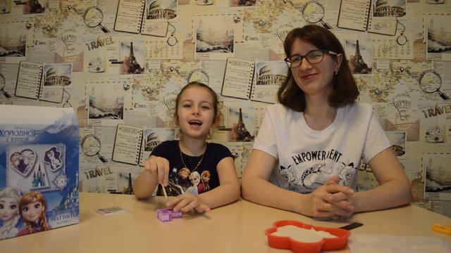 Холодное Сердце Магниты DIY Делаем сами из гипса смотреть онлайн