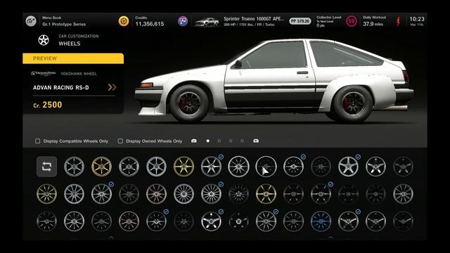 Gran Turismo 7 - Toyota Sprinter Trueno 1600GT APEX (AE86) '83 смотреть онлайн