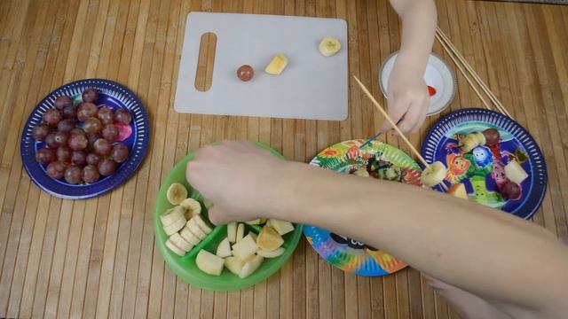 Готовим канапе из фруктов ○ Cooking fruit canape