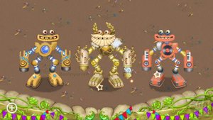 Wubbox Trio - Gold Island 4k