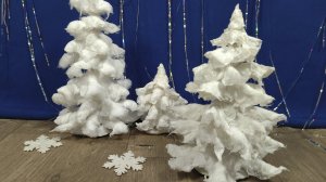 ПРИДУМАЛА КАК СДЕЛАТЬ КРУТУЮ ЕЛКУ ИЗ ВАТЫ | НОВЫЙ ГОД ПРОДОЛЖАЕТСЯ