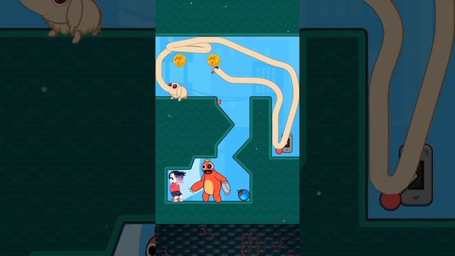 LONG NOSE DOG : DRAW PET PUZZLE - RAINBOW FRIENDS - GAME ANDROID #GAMEPLAYANIMATION #SHORTS ! #4?