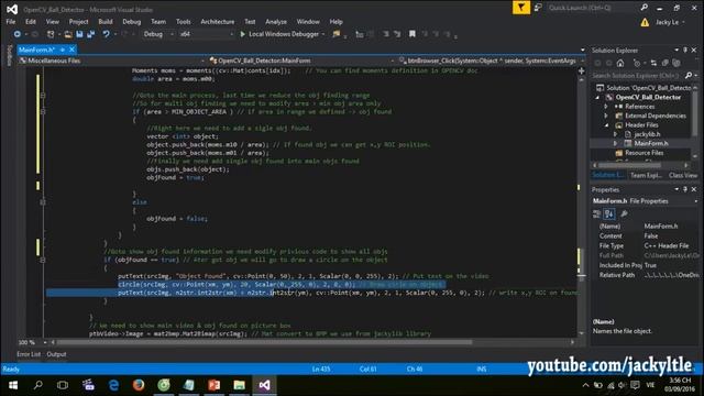 Multi Object tracking OpenCV C++ in real time смотреть онлайн