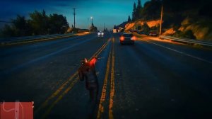 GTA5 Флеш разбивает полицейскую машину, а она ещё на ходу!+2013 Ford Mustang GT NFS