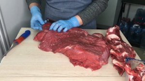 ОБРАБОТКА ГОВЯДИНЫ//СНЯТЬ МЯКОТЬ ШЕИ С КОСТИ