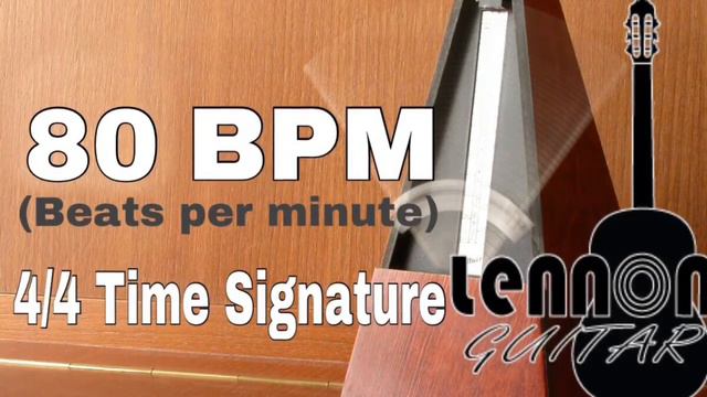 METRONOME 80 BPM 4/4 Time Signature смотреть онлайн